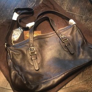 Inna Ehrlich Leather Handbag